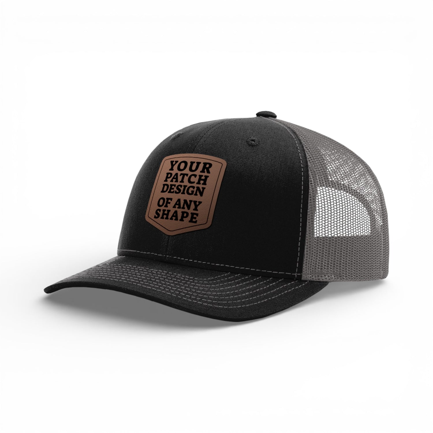 Custom Leather Patch Hats