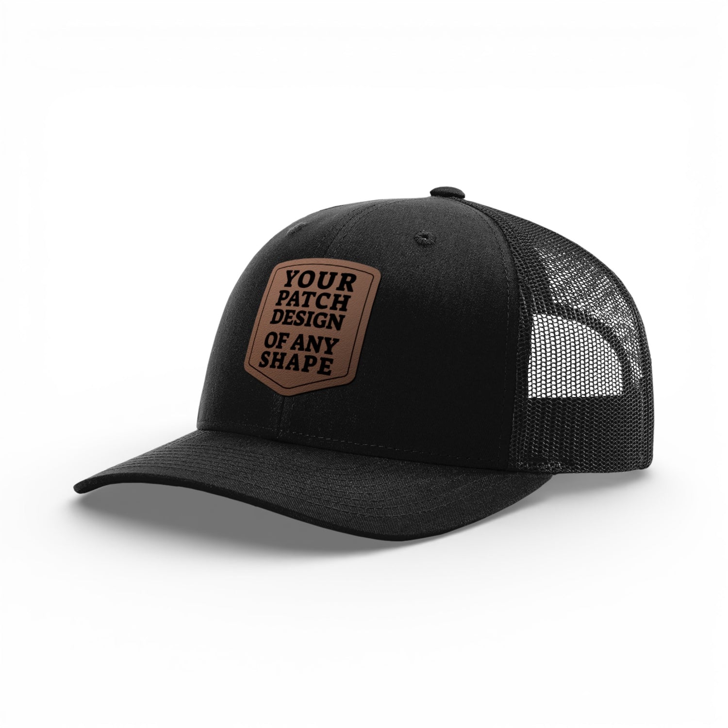 Custom Leather Patch Hats