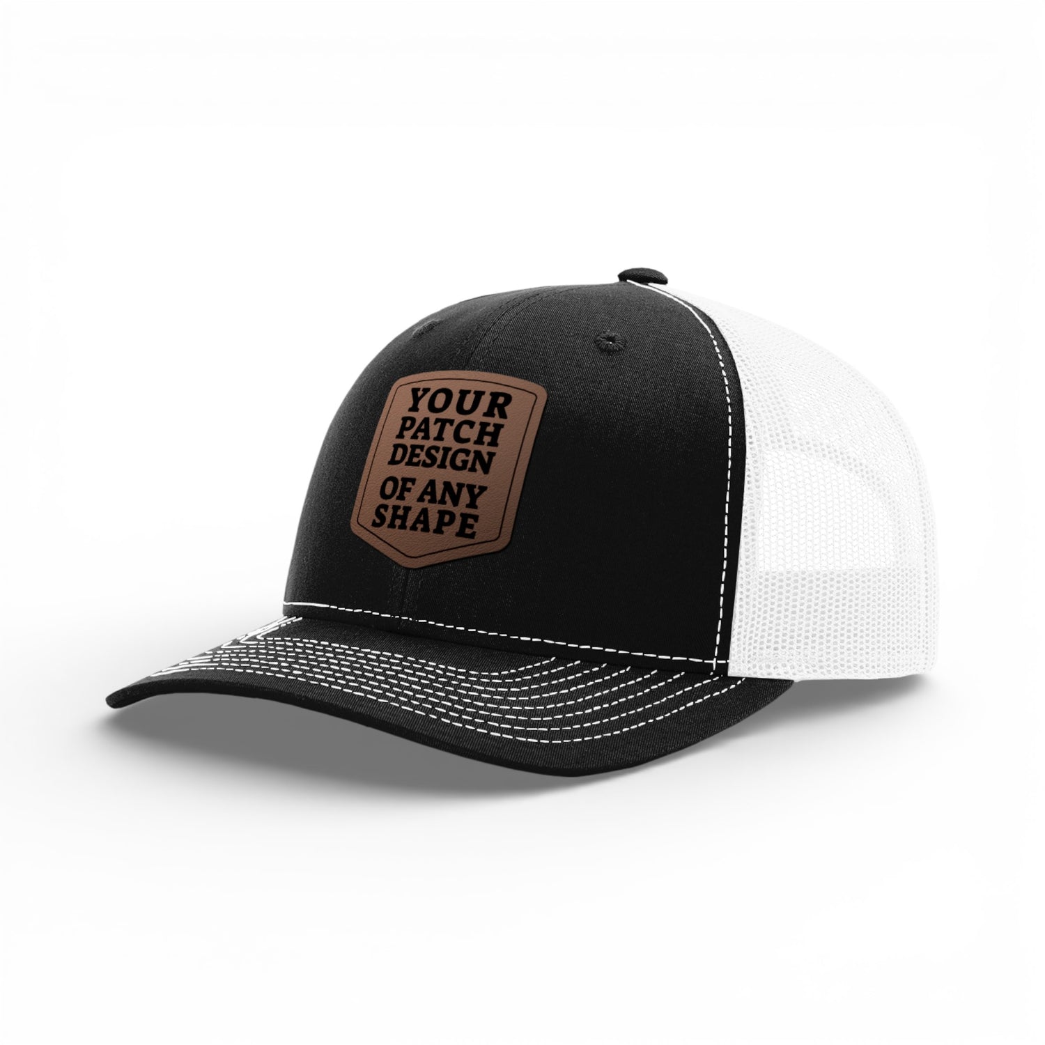 Custom Leather Patch Hats