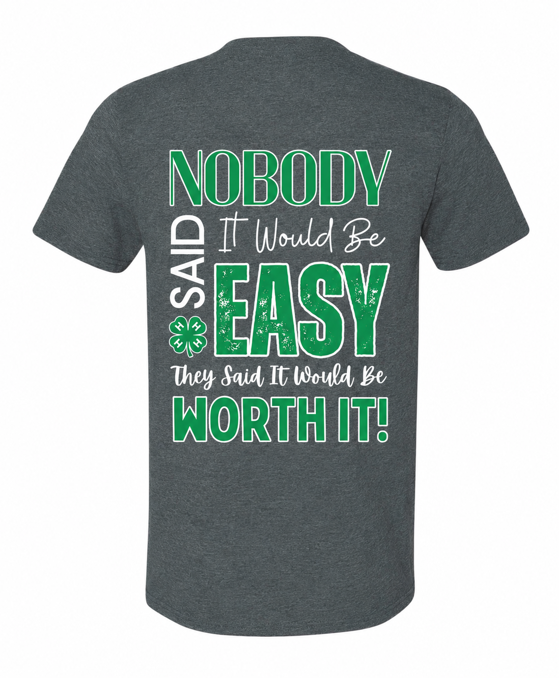 Dusty Boots 4H T-Shirt Front and Back Logo 2026
