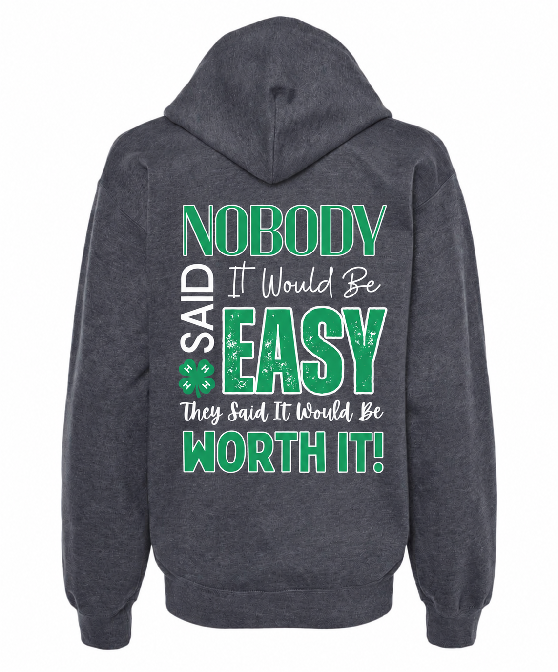 Dusty Boots 4H Hoodie Front and Back Logo 2026
