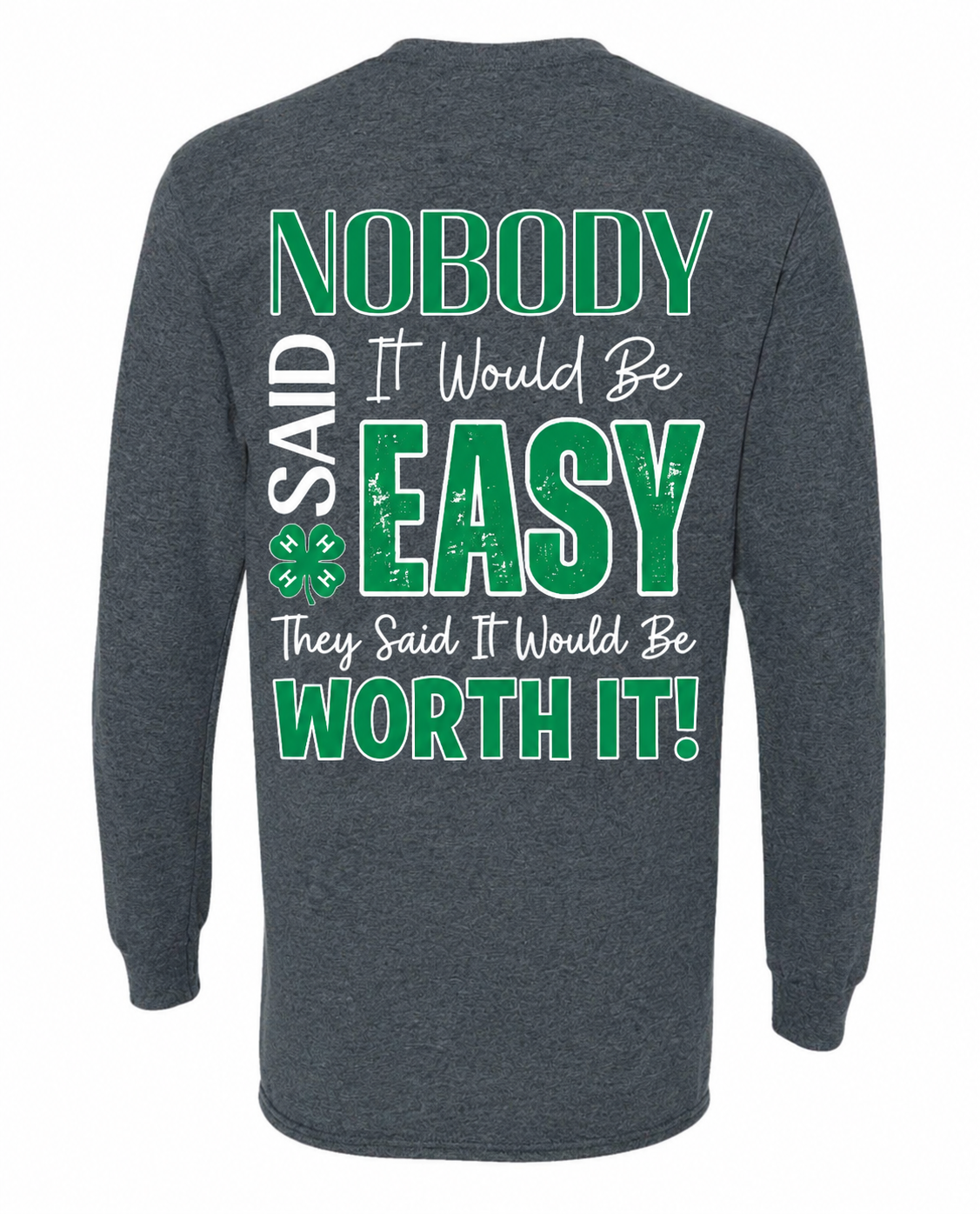 Dusty Boots 4H Long Sleeve T-Shirt Full Front and Back Logo 2026