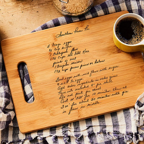 Recipe Engraving Board